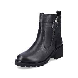 Remonte Damen D0A71 Stiefelette, Schwarz, 37 EU von Remonte