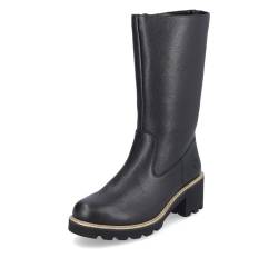 Remonte Damen D0A78 Halblange Stiefel, Schwarz/Schwarz / 01, 41 EU von Remonte