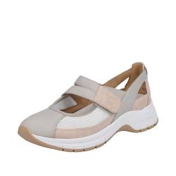 Remonte Damen D0G08 Ballerinas, Vapor/sportweiss/Rose/Aqua / 40, 41 EU Weit von Remonte