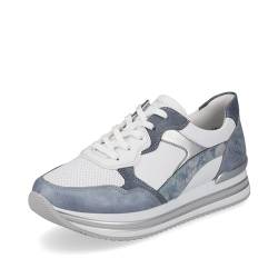 Remonte Damen D1320 Sneaker, bleu/Weiss/Adria/Heaven/Silver / 80, 40 EU von Remonte