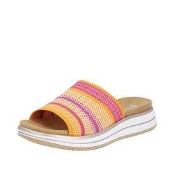 Remonte Damen D1J54 Sandale, Sunflower-Fuchsia / 68, 38 EU von Remonte