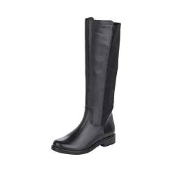 Remonte Damen D8371 Kniehohe Stiefel, Schwarz Schwarz Schwarz 01, 39 EU von Remonte