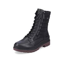 Remonte Damen Klassische Stiefeletten D0C76, Frauen Stiefeletten,lose Einlage,winterstiefeletten,warm,gefüttert,women's,woman,schwarz,43 EU / 9 UK von Remonte