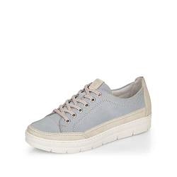 Remonte Damen Low-Top Sneaker D5822, Frauen Halbschuhe,lose Einlage,Sportschuhe,Freizeitschuhe,Turnschuhe,Laufschuhe,Woman,blau Kombi,40 EU / 6.5 UK von Remonte