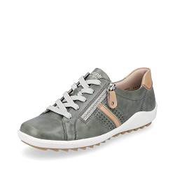 Remonte Damen R1432 Sneaker, Mint/Bisquit/Mint / 52, 38 EU von Remonte