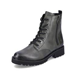 Remonte Damen Schnürstiefeletten D8671, Frauen Stiefeletten,lose Einlage,uebergangsstiefel,schnürboots,reißverschluss,boots,grün,37 EU / 4 UK von Remonte