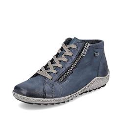 Remonte Damen Sneaker R1470, Frauen Schnürschuhe,lose Einlage,straßenschuhe,Strassenschuhe,lace-up,Low-tie,blau Kombi,38 EU / 5 UK von Remonte