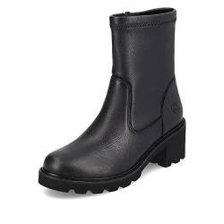 Remonte Damen Winterstiefel D0A77, Frauen Stiefel,lose Einlage,halbschaftstiefel,gefüttert,boots,winterstiefel,winterschuhe,schwarz,40 EU / 6.5 UK von Remonte