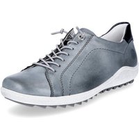 Remonte Remonte Damen Leder Schnürschuh blau grau Schnürschuh von Remonte