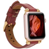 Renna Leather Uhrenarmband Apple Watch Band für Series 9/8/ULTRA/7/6/Se/6-1 Leder Uhrenarmband von Renna Leather