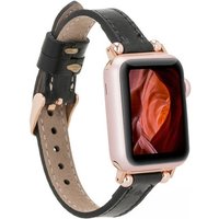 Renna Leather Uhrenarmband Fitbit Versa 4 / 3 / Sense / Sense 2 Leder Smart Uhrenarmband von Renna Leather