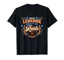 Rentner Legende Geht In Rente für Ruhestand Abschied Vintage T-Shirt von Rente und Pension Shop