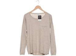 Repeat Damen Pullover, beige von Repeat