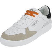 Replay Footwear Sneaker - UNIVERISTY M COURT MX - EU41 bis EU46 - für Männer - Größe EU42 - weiß von Replay Footwear