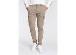 Cargohose REPLAY "JAAN Hyperflex" Gr. 36, Länge 32, beige (sand) Herren Hosen Cargohosen von Replay