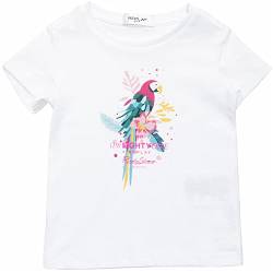 REPLAY Baby-Mädchen PG7472 T-Shirt, 001 White, 6M von Replay