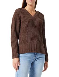 REPLAY Damen DK7074 Pullover, 528 Chocolate, M von Replay