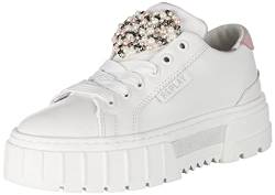 REPLAY Damen Disco Vanity 2 Sneaker, 186 White LT PINK, 36 EU von Replay