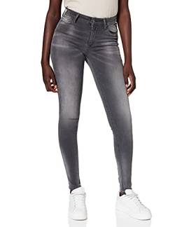 REPLAY Damen Luzien White Shades Jeans, Grau (096 MEDIUM Grey), 30W / 28L von Replay