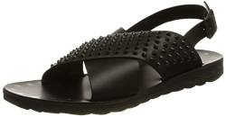 REPLAY Damen Manila Cross Flache Sandale, 003 Black, 35 EU von Replay