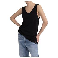 REPLAY Damen W3794 Trägershirt/Cami Shirt, 098 Black, XS von Replay