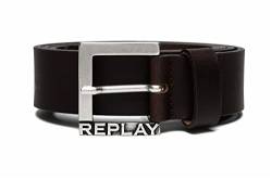 REPLAY Herren AM2628.000.A3076 Gürtel, 115 Brown Cocoa, 85 von Replay