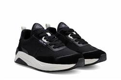 REPLAY Herren TENNET Base Sneaker, 600 Black Off WHT, 43 EU von Replay