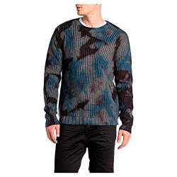 REPLAY Herren UK8518 Pullover, 010 Multicolour, L von Replay