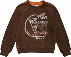 REPLAY Jungen SB2026 Sweatshirt, 621 Burnt, 16A von Replay