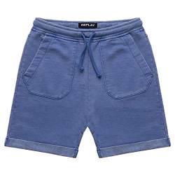 REPLAY Jungen SB9519 Lässige Shorts, 689 ROYAL, 10A von Replay