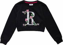 REPLAY Jungen SG2321 Sweatshirt, 098 Black, 16A von Replay