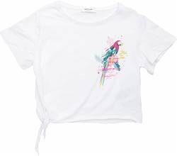 REPLAY Mädchen SG7511 T-Shirt, 001 White, 4A von Replay