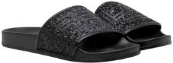 Replay Damen Badeschuhe mit Glitzer, Schwarz (Black 003), 37 von Replay