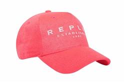 Replay Damen Baseball Cap mit Logo, Peach Pink 227 (Rosa), Onesize von Replay