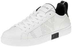 Replay Damen Cupsole Sneaker Polys W Three Schuhe, Weiß (White Black 062), 39 von Replay
