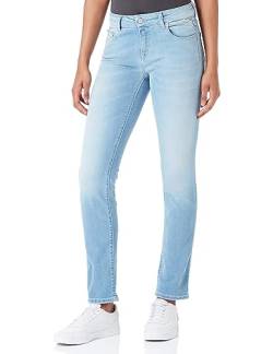 Replay Damen Jeans Faaby Slim-Fit Bio, Light Blue 010 (Blau), 30W / 28L von Replay