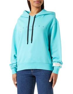 Replay Damen Hoodie aus Baumwolle, Amalfi Green 337 (Grün), L von Replay