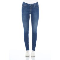 Replay Damen Jeans Luzien - Skinny Fit - Blau -Medium Blue von Replay