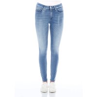 Replay Damen Jeans Luzien - Skinny Fit - Hyperflex - Blau - Light Blue von Replay