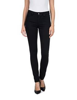 Replay Damen Jeans Luzien Skinny-Fit mit Stretch, Schwarz (Black 098), 26W / 32L von Replay