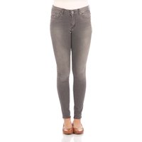 Replay Damen Jeans New Luz - Skinny Fit - Grau - Dark Grey Denim von Replay