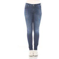 Replay Damen Jeans New Luz - Skinny Fit - Hyperflex - Blau - Dark Blue von Replay