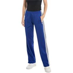 Replay Damen Jogginghose All Over Print, Royal Blue 790 (Blau), XS von Replay