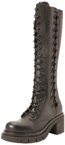 Replay Damen Stiefel Avryl High 2 Hoch, Schwarz (Black 003), 37 von Replay