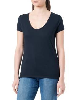 Replay Damen T-Shirt Kurzarm Baumwolle Basic, Schwarz (Black 098), L von Replay