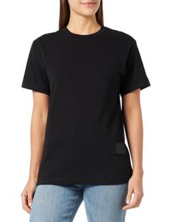 Replay Damen T-Shirt Kurzarm aus Baumwolle Second Life Collection, Black 098 (Schwarz), XS von Replay