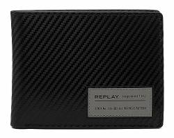 Replay Geldbörse RFID Schutz Leder 13 cm von Replay
