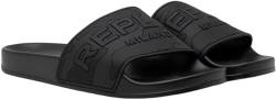 Replay Herren Badeschuhe Slipper, Schwarz (Black 003), 42 von Replay