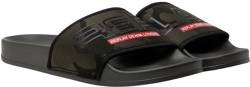 Replay Herren Badeschuhe Slipper, Schwarz (Camo Black 1665), 42 von Replay