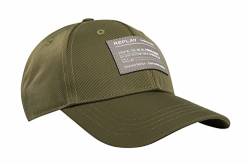 Replay Herren Baseball Cap aus Nylon Twill, Grün (Military Green 057), Onesize von Replay